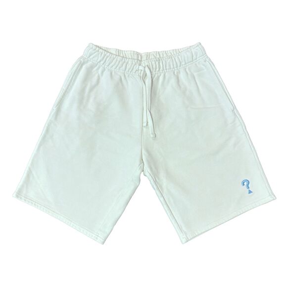 Guess Sports Men's Athletic White Logo Sweat Shorts Size Small - Picture 1 of 12